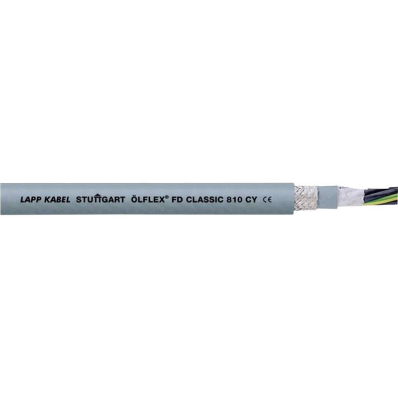 Foto van Lapp 26249-300 geleiderkettingkabel ölflex® fd classic 810 cy 2 x 1.50 mm² grijs 300 m