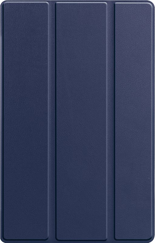 Foto van Just in case smart tri-fold lenovo tab m10 plus (3e generatie) book case blauw