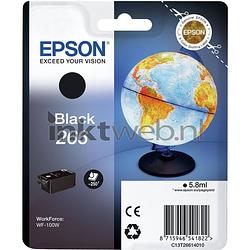 Foto van Epson globe 266 zwart cartridge