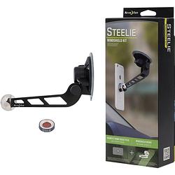 Foto van Nite ize steelie windshield mount zuignap telefoonhouder voor in de auto 360° draaibaar