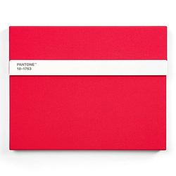 Foto van Copenhagen design - notitieboek gelinieerd met potlood - red 199 c - papier - rood