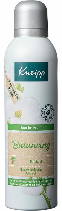 Foto van Kneipp douche foam balancing-patchouli