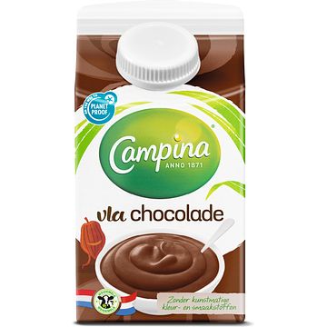 Foto van Campina chocolade vla 500ml bij jumbo