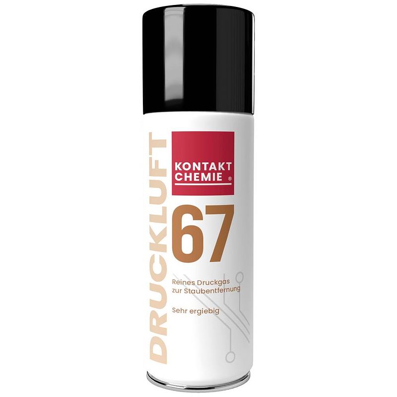 Foto van Kontakt chemie 33163-ab dust off 67 drukgasspray niet brandbaar 200 ml