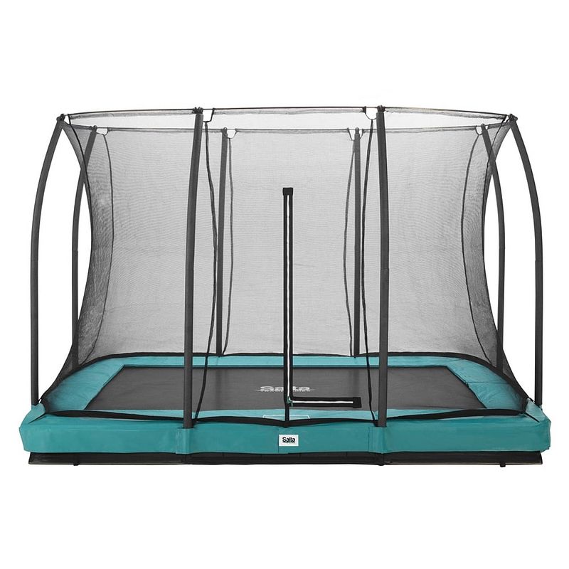 Foto van Trampoline - salta comfort edition ground - 214 x 305 cm - groen