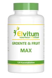 Foto van Elvitum groente & fruit kauwtabletten