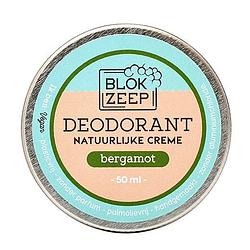 Foto van Blokzeep deodorant creme bergamot