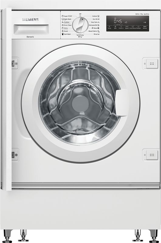 Foto van Siemens wi14w542eu inbouw wasmachine wit