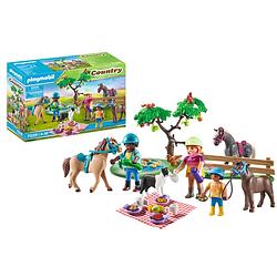 Foto van Playmobil country picknick excursie met paarden 71239