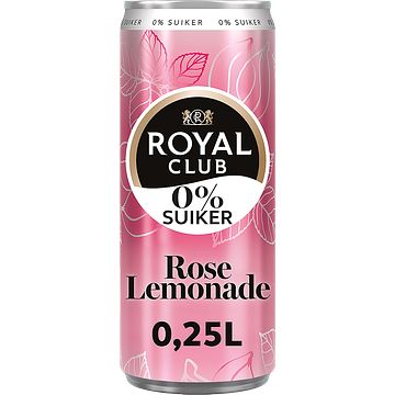 Foto van Royal club rose lemonade blik 250ml bij jumbo