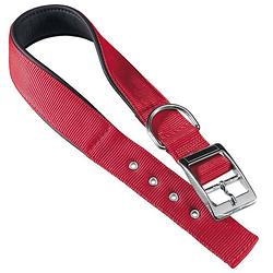 Foto van Ferplast halsband honden daytona 63 cm nylon rood