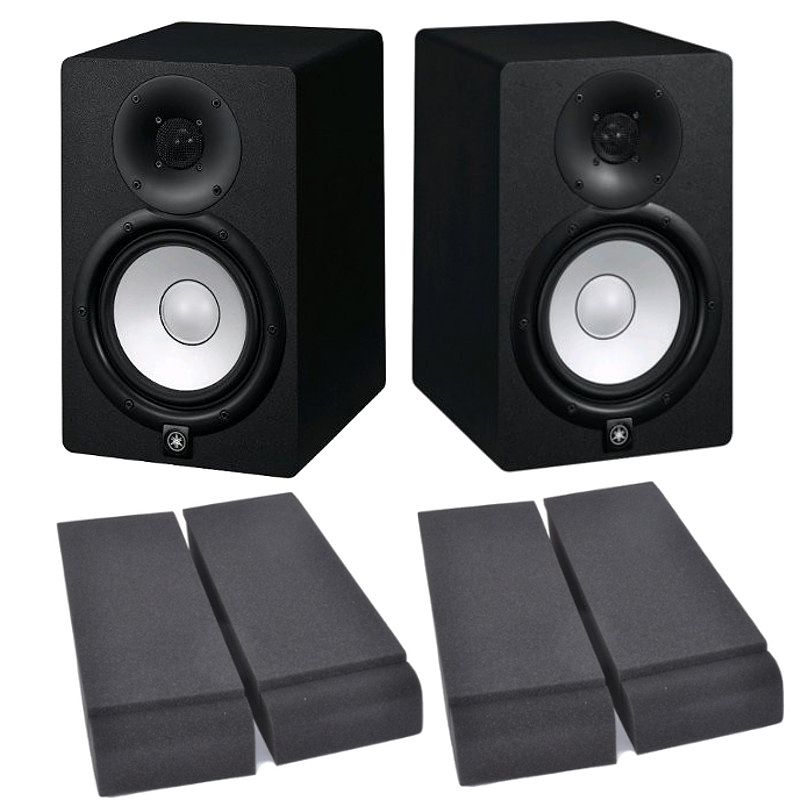 Foto van Yamaha hs7 actieve studio monitor set met monpads