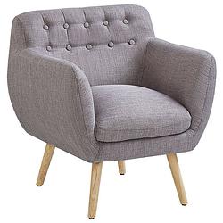 Foto van Beliani melby fauteuil polyester 48 x 68 cm