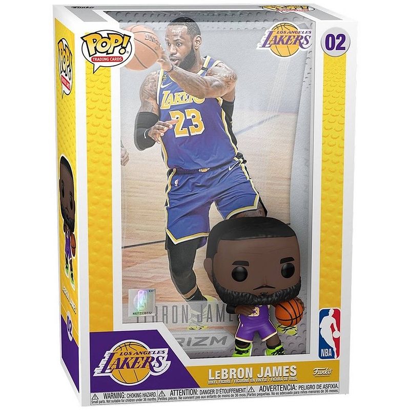 Foto van Pop trading cards: lebron james - funko pop #02