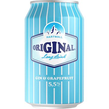 Foto van Hartwall original gin & grapefruit 33cl bij jumbo