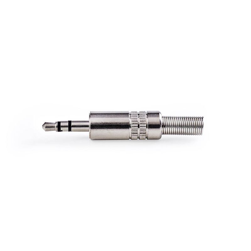 Foto van Nedis 3,5 mm audioconnector - cavc22900me - zilver