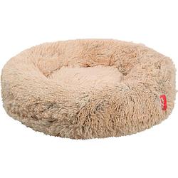 Foto van Snoozle donut hondenmand - zacht en luxe hondenkussen - wasbaar - fluffy - hondenmanden - 60cm - sandy beach