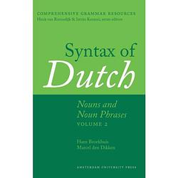 Foto van Syntax of dutch / nouns and noun phrases volume 2