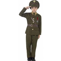 Foto van Leger officier kostuum voor kinderen 145-158 (10-12 jaar)