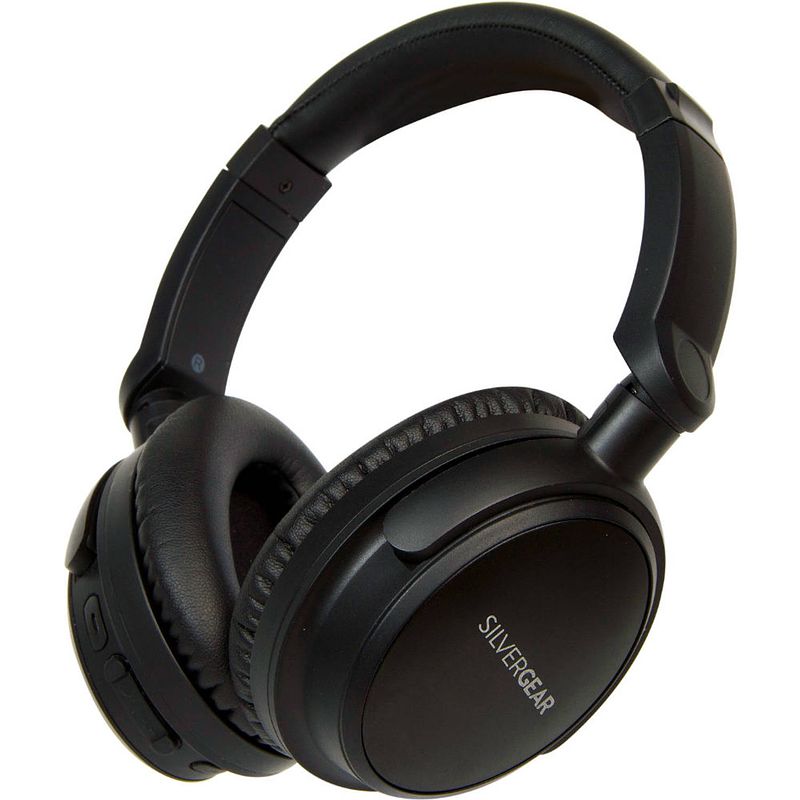 Foto van Silvergear draadloze over ear koptelefoon - active noise cancelling - bluetooth - 12 uur batterij