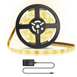 Foto van Aigostar led strip 10wnu - 5 meter - 3000k warm wit licht - 20w