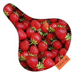 Foto van Zadeldek bikecap strawberries