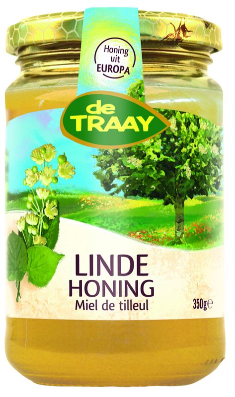 Foto van De traay linde honing