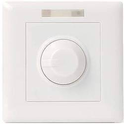 Foto van Led dimmer - rinzu dimmy - opbouw - 0-10v - 800w - afstandsbediening - enkel knop - incl. afdekraam - wit