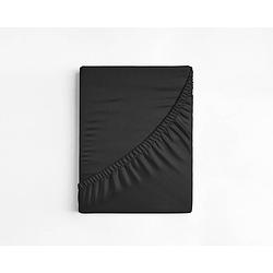 Foto van Dreamhouse hoeslaken katoen zwart -120 x 200 cm