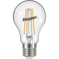 Foto van Energizer energiezuinige led filament lamp - e27 - 7 watt - warmwit licht - dimbaar - 1 stuk