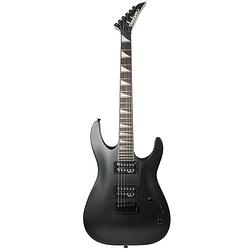 Foto van Jackson js22 dinky satin black elektrische gitaar