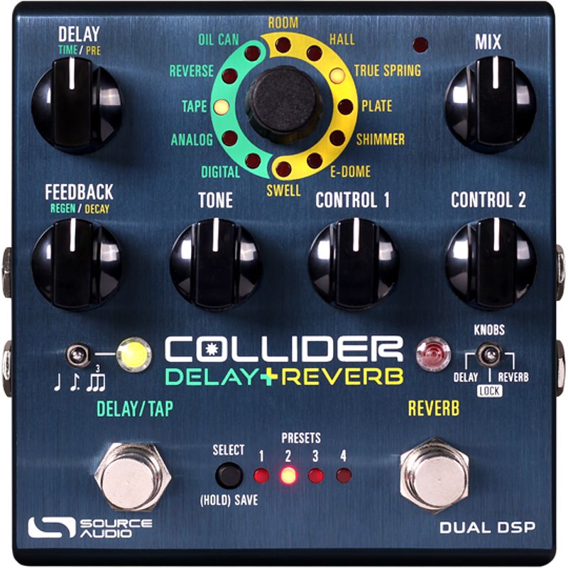 Foto van Source audio sa263 one series collider delay+reverb