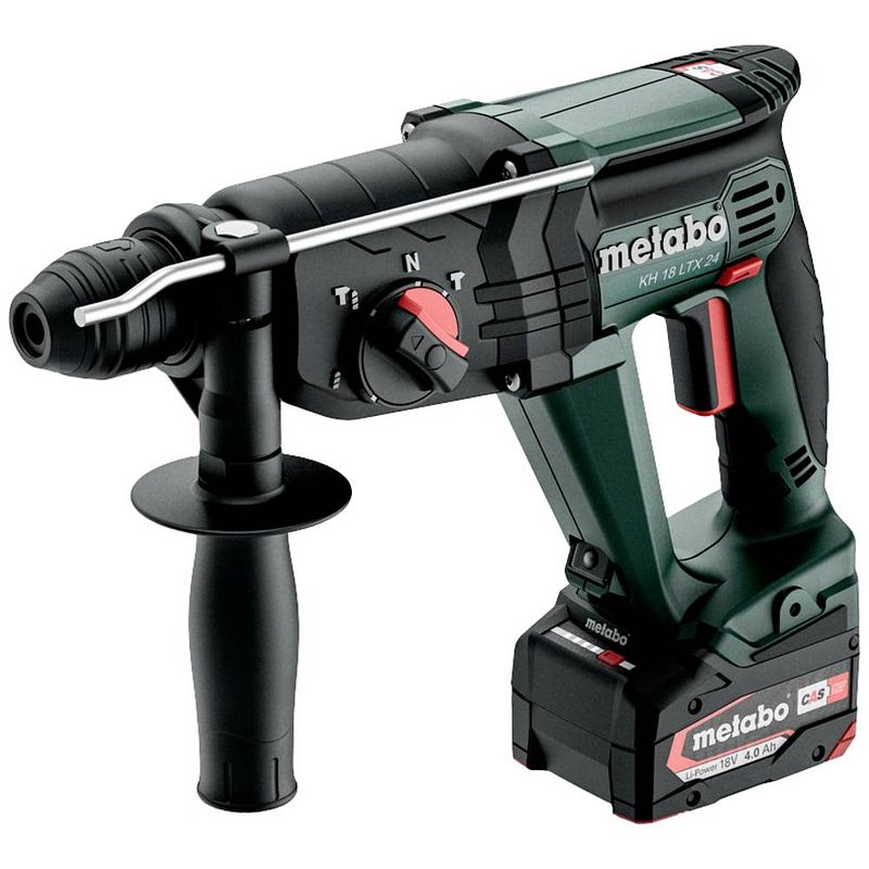 Foto van Metabo kh 18 ltx 24 sds-plus-accu-combihamer 18 v 4.0 ah