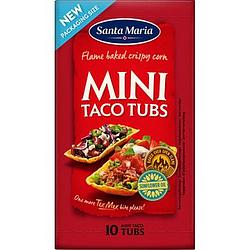 Foto van Santa maria mini taco tubs 10 stuks 86g bij jumbo