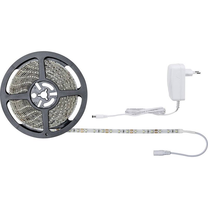 Foto van Paulmann simpled 78975 led-strip complete set met connector (male) 12 v 5 m daglichtwit