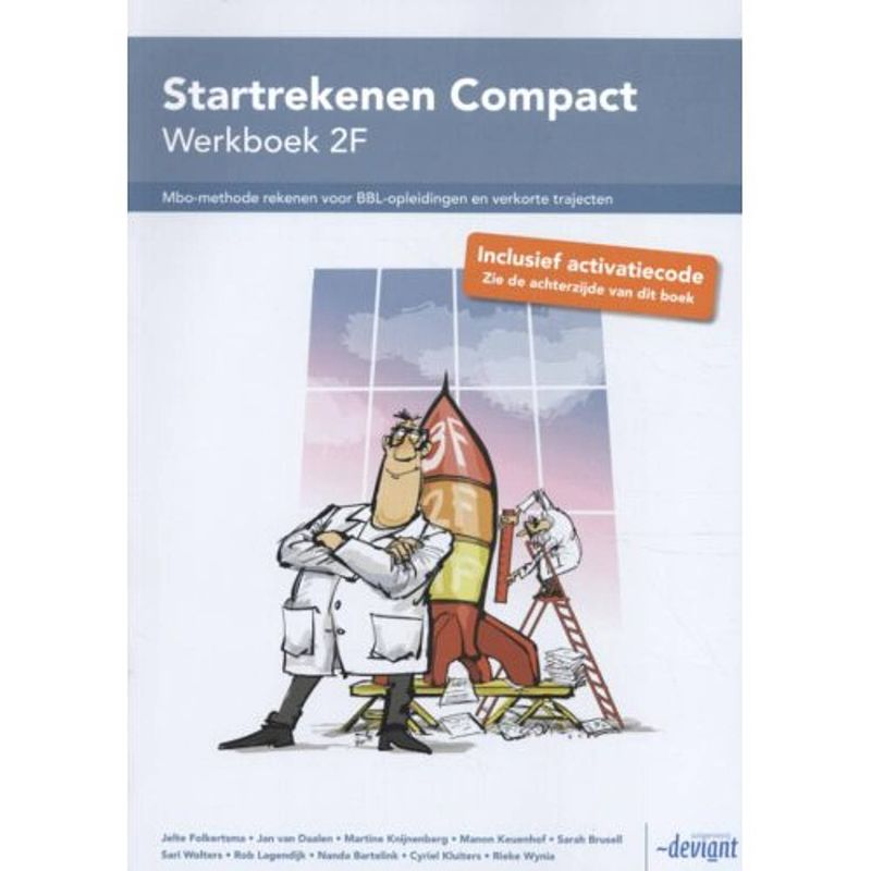 Foto van Startrekenen compact / 2f / werkboek