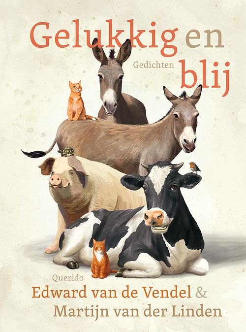 Foto van Gelukkig en blij - edward van de vendel - hardcover (9789045128825)