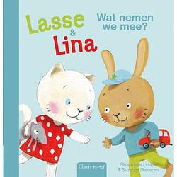 Foto van Lasse en lina. wat nemen we mee?