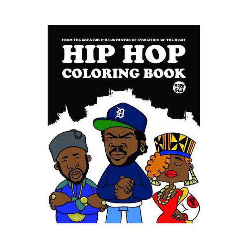 Foto van Hip hop coloring book