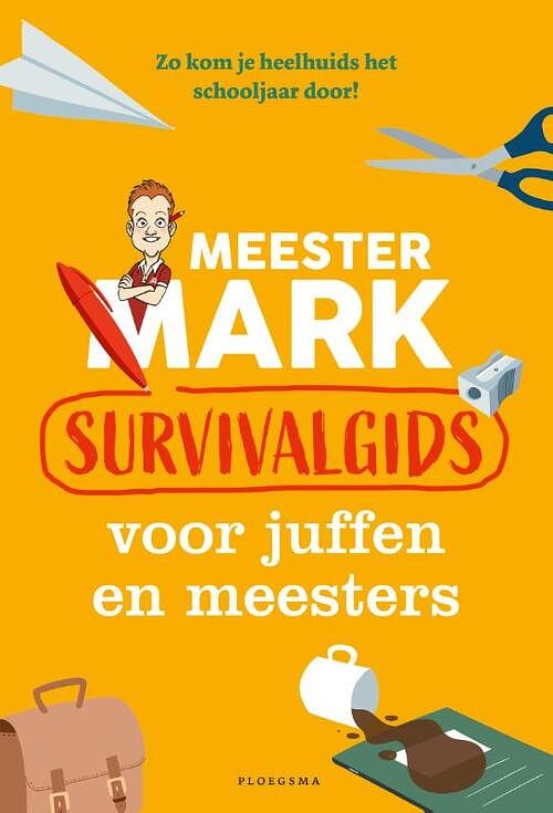 Foto van Meester mark: survivalgids voor juffen en meesters - mark van der werf - paperback (9789021681269)