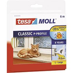 Foto van Tesa p-profile 05390-00101-00 afdichtingstape tesamoll bruin (l x b) 6 m x 9 mm 1 stuk(s)