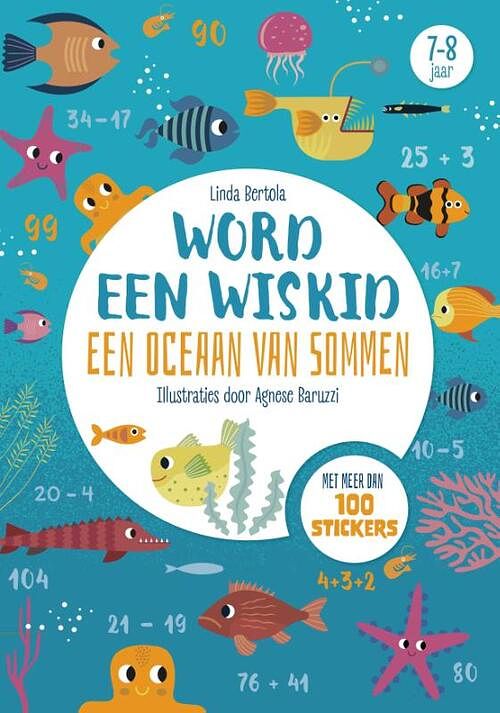 Foto van Een oceaan van sommen - word een wiskid - tecnoscienza - paperback (9789036645164)