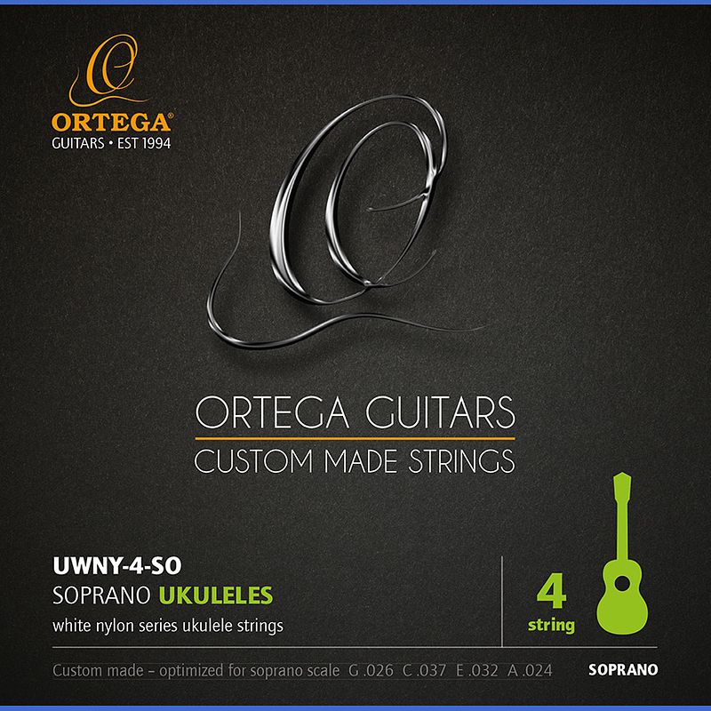 Foto van Ortega uwny-4-so nylon snarenset voor sopraan ukelele