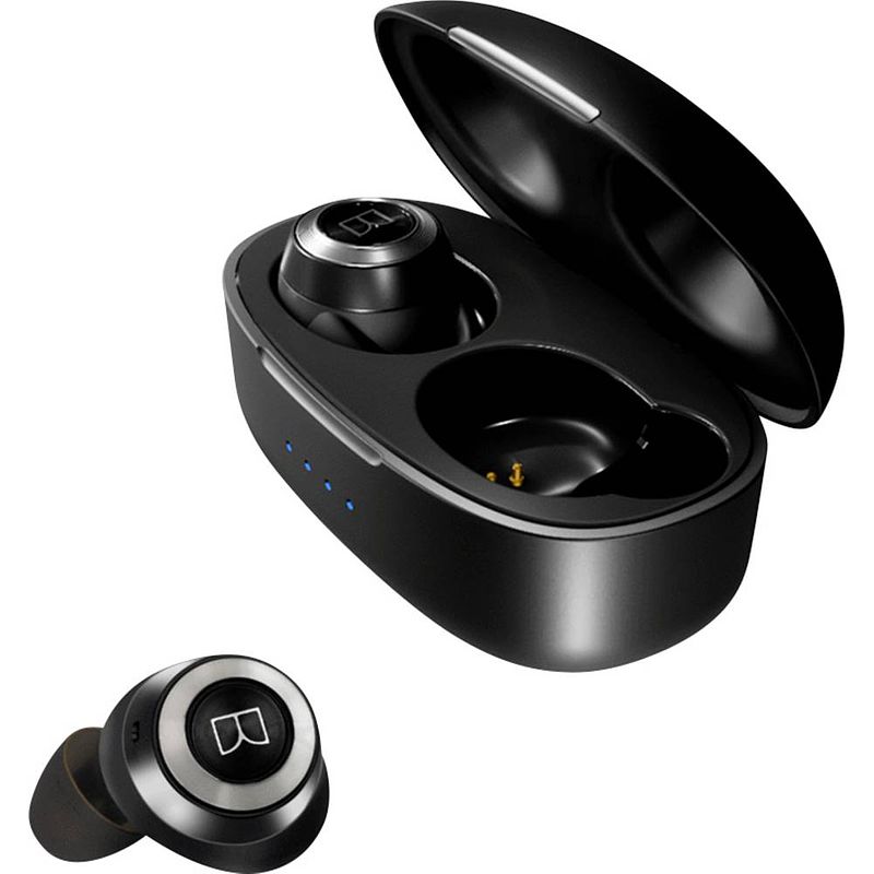 Foto van Monster achieve airlinks in ear oordopjes bluetooth zwart headset, bestand tegen zweet, waterafstotend