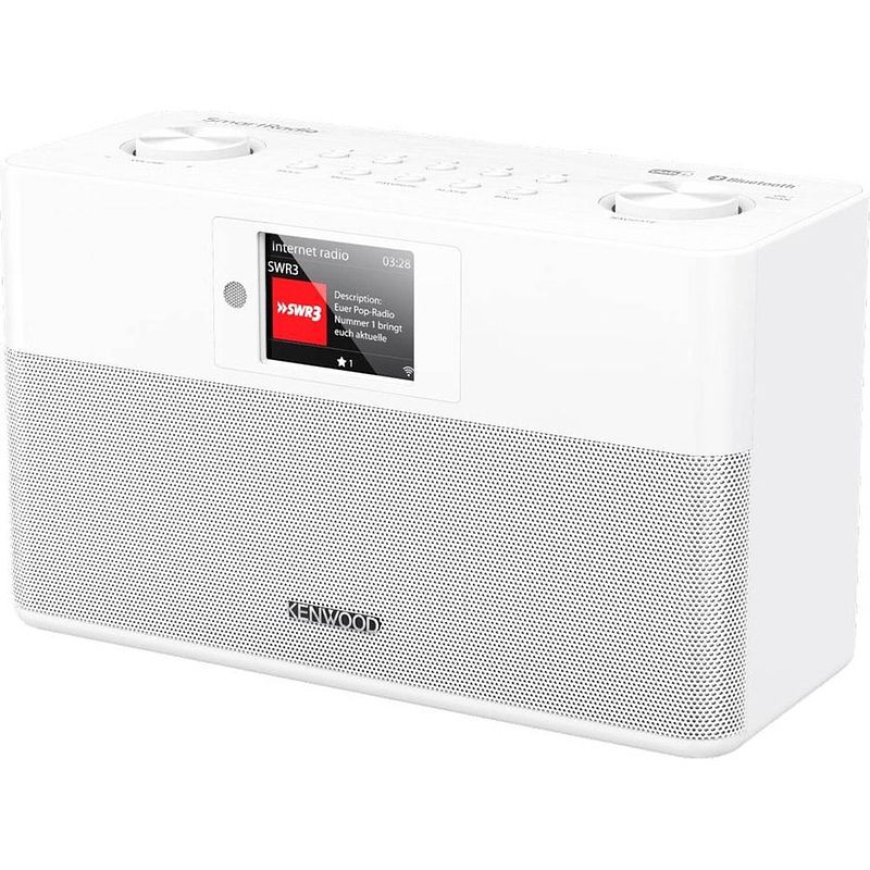 Foto van Kenwood cr-st100s - smart internet radio - dab+ - wit