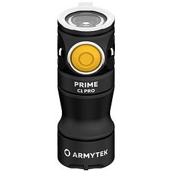 Foto van Armytek prime c1 pro warm mini-zaklamp werkt op een accu met sleutelhanger, met riemclip 1000 lm 15 h 72 g