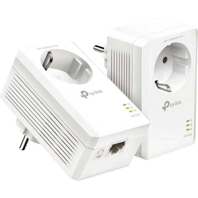 Foto van Tp-link tl-pa7017p kit 1000 mbps 2 adapters (zonder wifi)