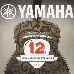 Foto van Yamaha fp12 phosphor bronze light western gitaar snarenset