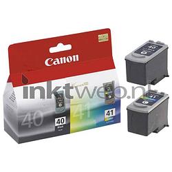Foto van Canon pg-40/cl-41 zwart en kleur cartridge