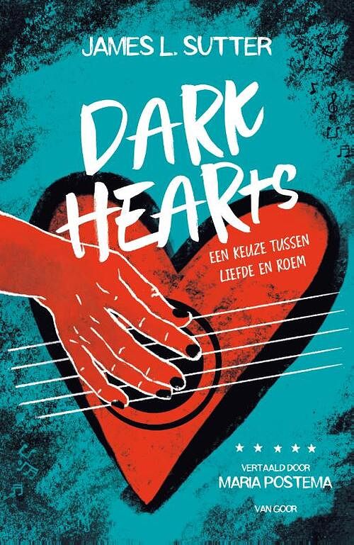 Foto van Darkhearts - james sutter - paperback (9789000385331)